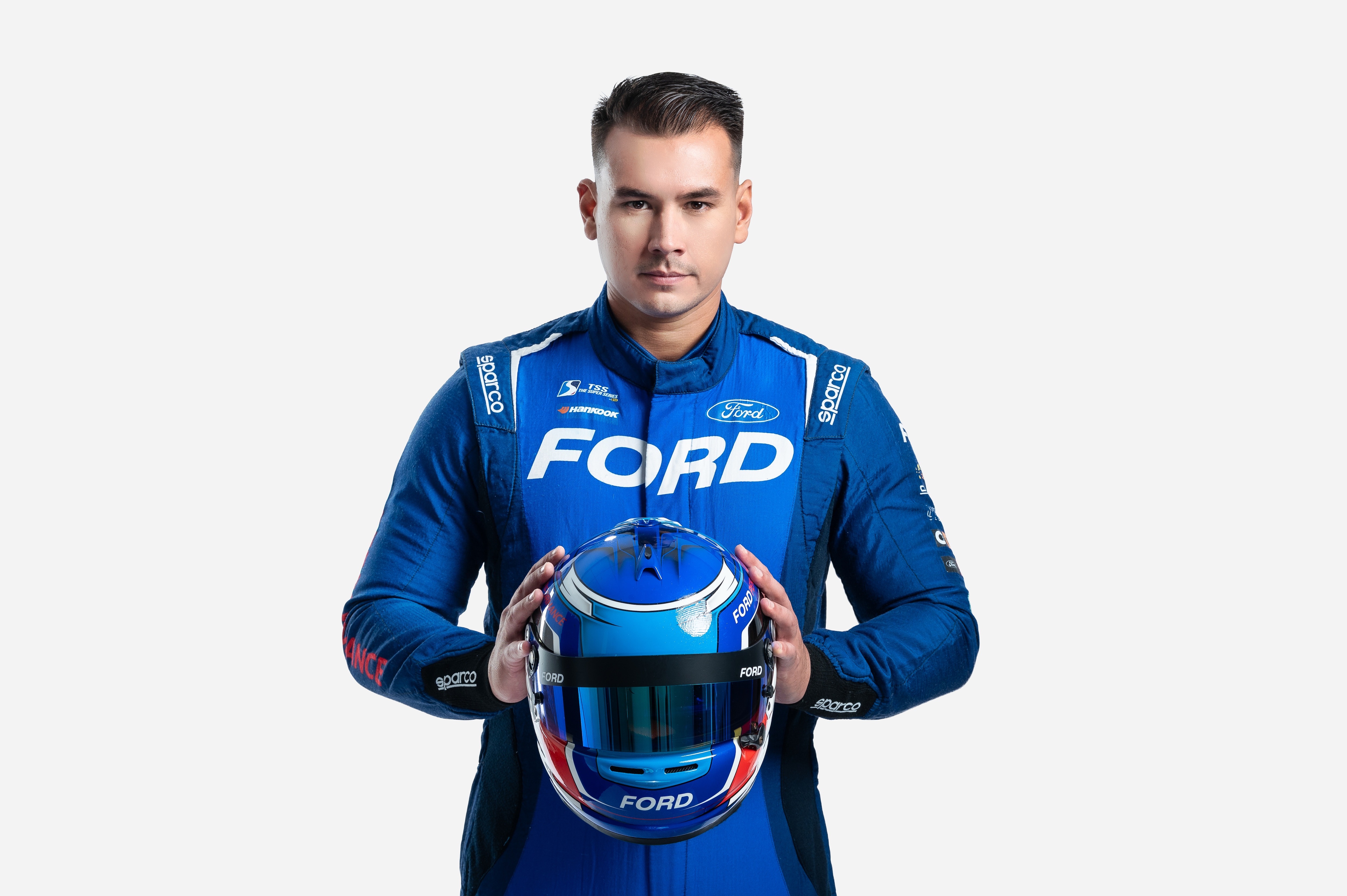 Sandy Stuvik is the longest-serving member of the Ford Thailand Racing team. Born in Phuket, the 31-year-old is one of Thailand's most decorated racing drivers.